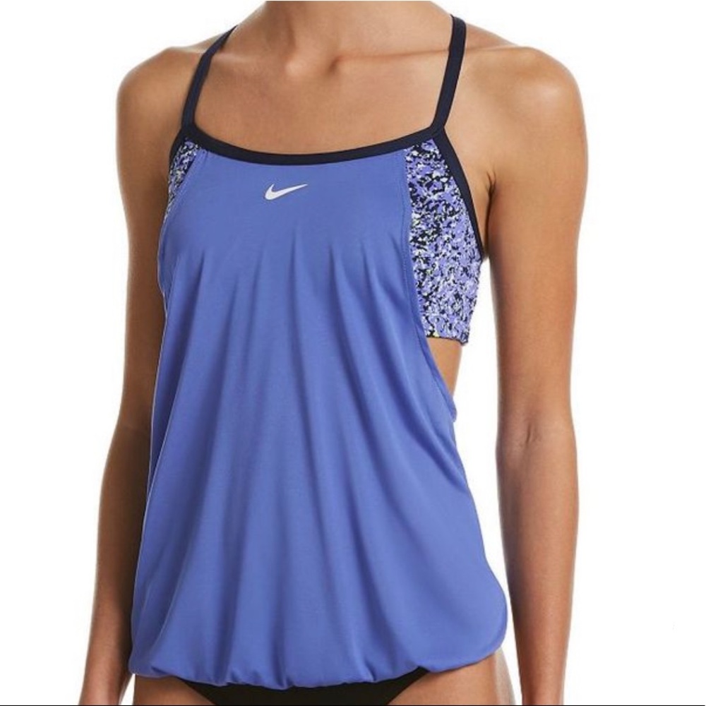 Nike Women’s Pixel Party Layered Tankini Top - Picture 12 of 12